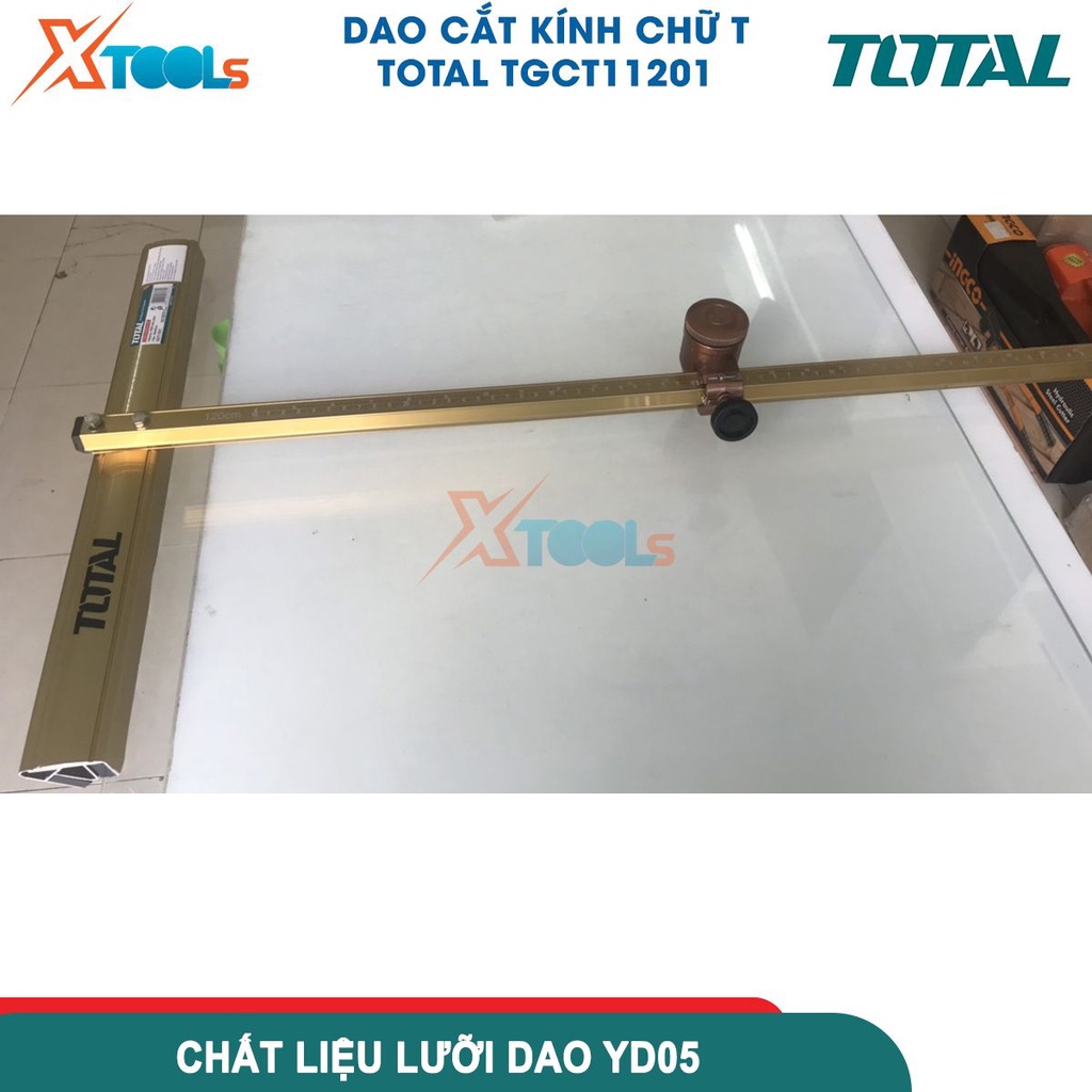Dao cắt kính chữ TOTAL TGCT11201 kích thước lưỡi dao 120cm X 45cm, chất liệu lưỡi dao YD05 [CHÍNH HÃNG][XTOOLS]