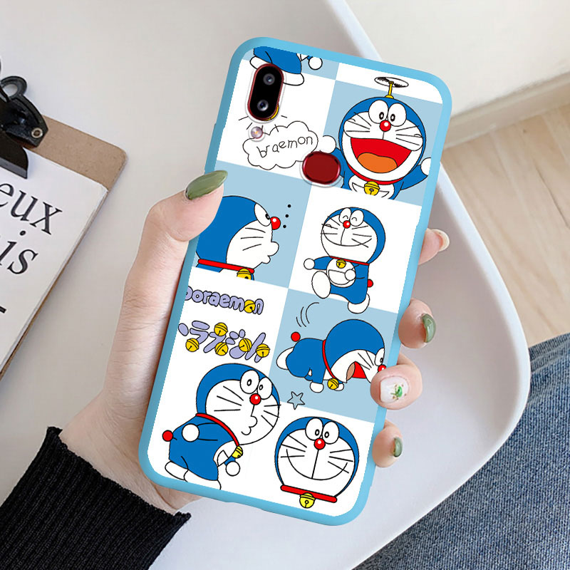 Doraemon Cheap Phone Case for Samsung A9 2018 A7 2018 2017 A8 Plus 2018 A60 A70 A71 4G A720 A730 A750 A81 A90 5G A91 J4 2018 Core Silicone Painted Protection Cover