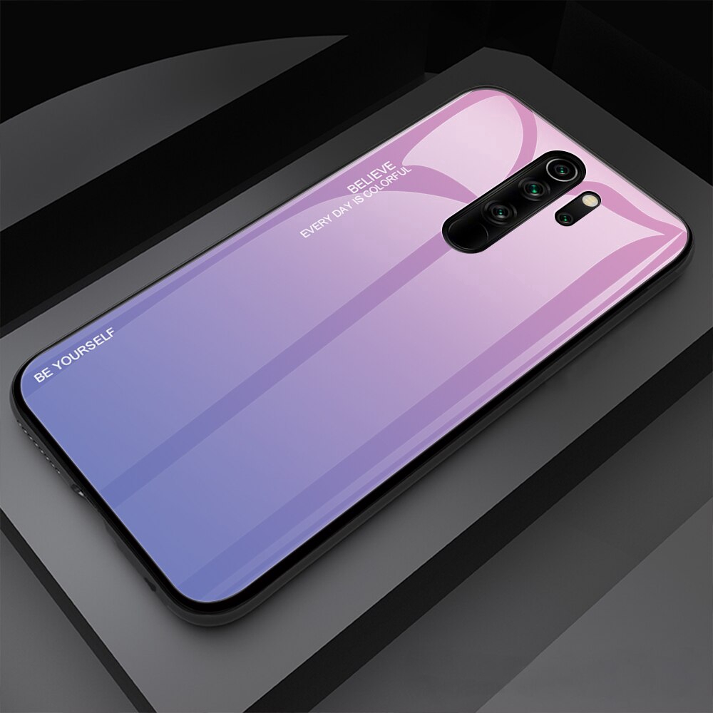 Ốp lưng hiệu ứng chuyển màu cho điện thoại Xiaomi Redmi Note 8 7 Pro Mi 9T Pro 9 SE Lite Mi9 T Mi9T