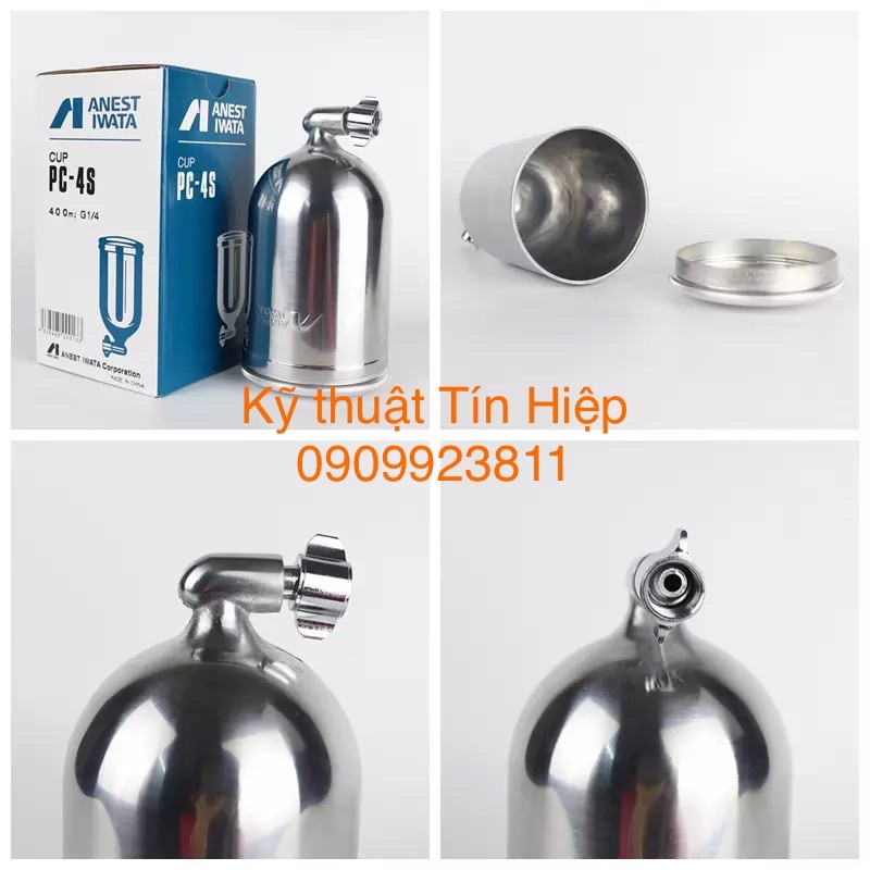Cốc đựng sơn - chứa sơn Iwata PC-4S 400ml