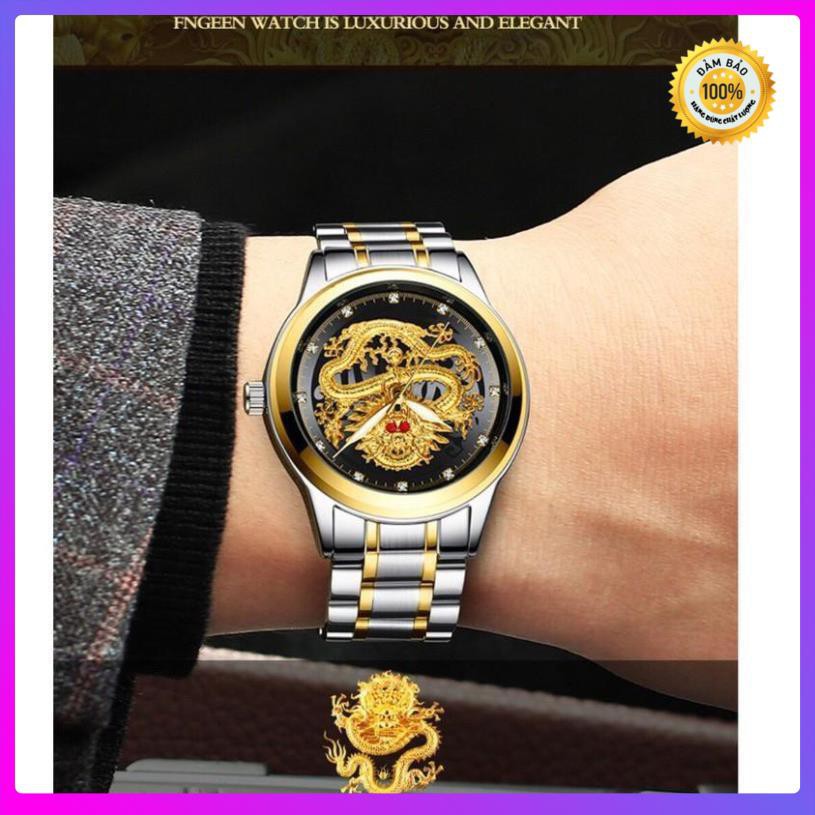 ĐỒNG HỒ NAM  FNGEEN  MẶT RỒNG 3D CỰC ĐẸP  TẶNG KÈM HỘP VÀ PIN DỰ PHÒNG  Đồng Hồ Nam Cao Cấp | BigBuy360 - bigbuy360.vn