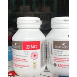 Kẽm ZINC Bioisland Úc cho bé trên 1 tuổi