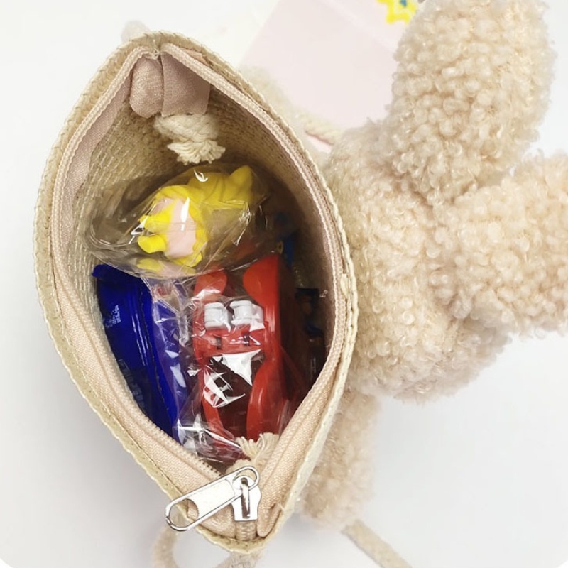 Túi cói Hình Thỏ Dễ Thương Cho Các Bé