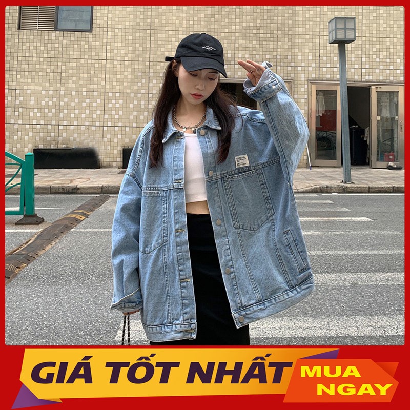 Áo Khoác Jeans Chỉ Nổi Phom Siêu Đẹo M302