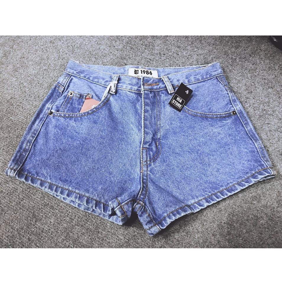 Quần Short Jean Nữ