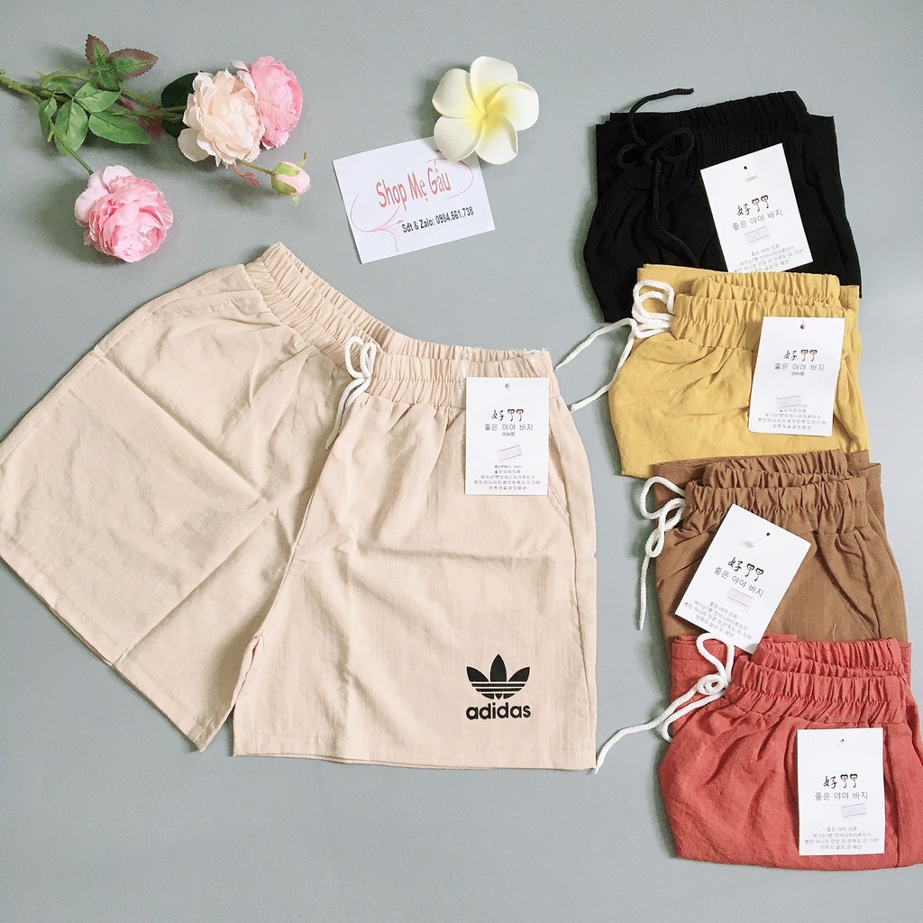 Quần sooc ,quần đùi đũi nữ dáng shorts phàng loại 1 chất lượng