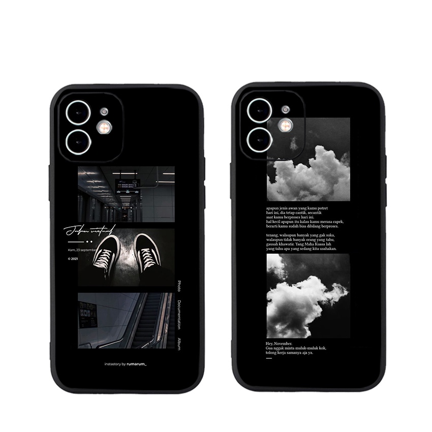 Ốp Lưng IPhone STT Buồn , Mềm Dẻo, Cạnh Vuông, BVC cho IP Ip6/6s/plus/7/8plus/x/xsm/11/12/13/pro/promax- Sencase