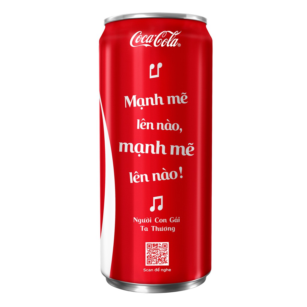 Lốc 24 Lon Nước Giải Khát Có Gas Coca-Cola Phiên Bản Coke Music (320ml x24)