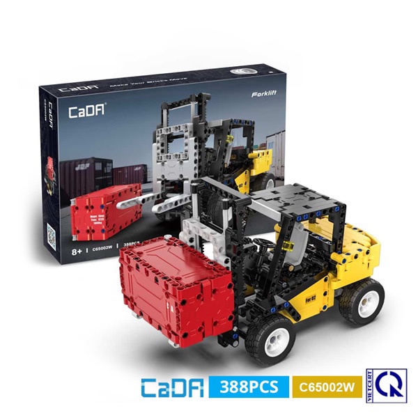 Đồ chơi lắp ráp technic mô hình Xe Nâng Kỹ Thuật Forklift - Cada C65002W