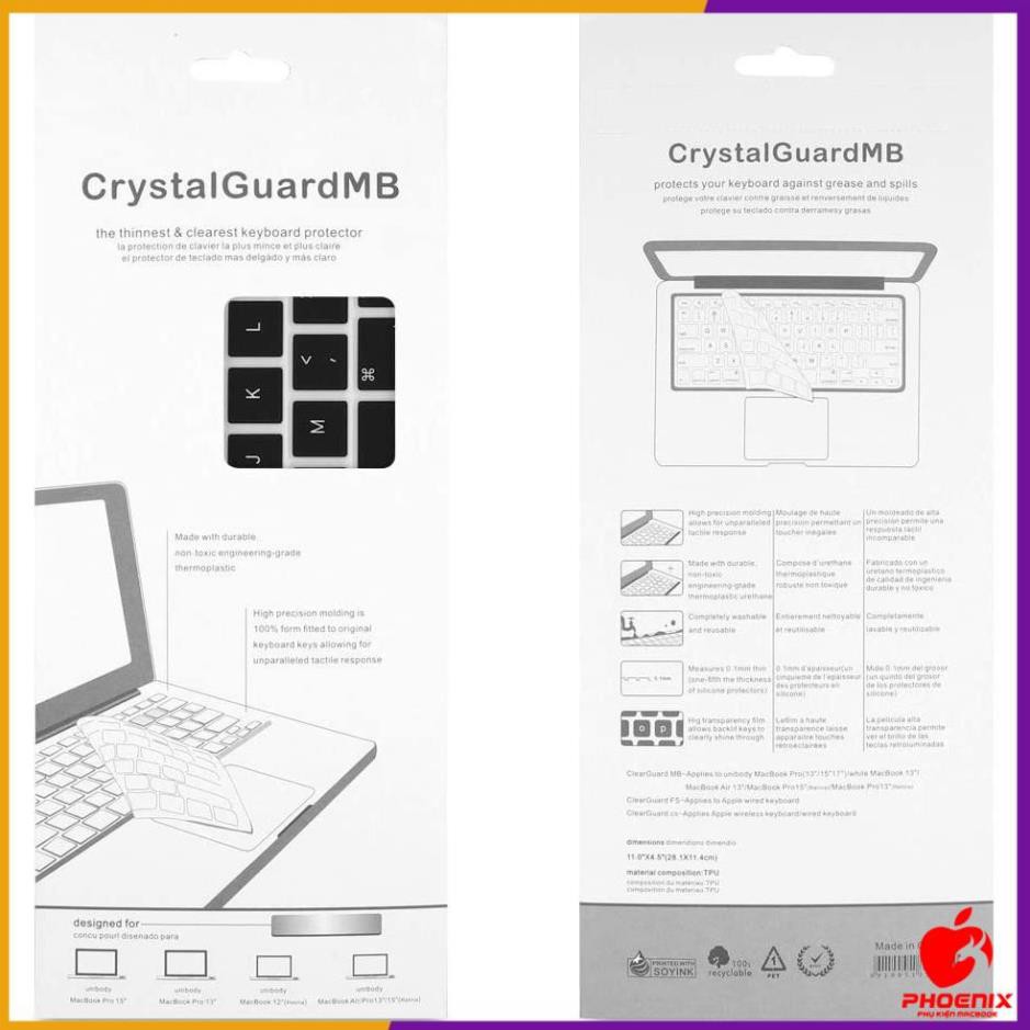 Lót bàn phím silicon New Macbook Pro 13" năm (2020 - 2021) model A2251 , A2289, A2338 | BigBuy360 - bigbuy360.vn