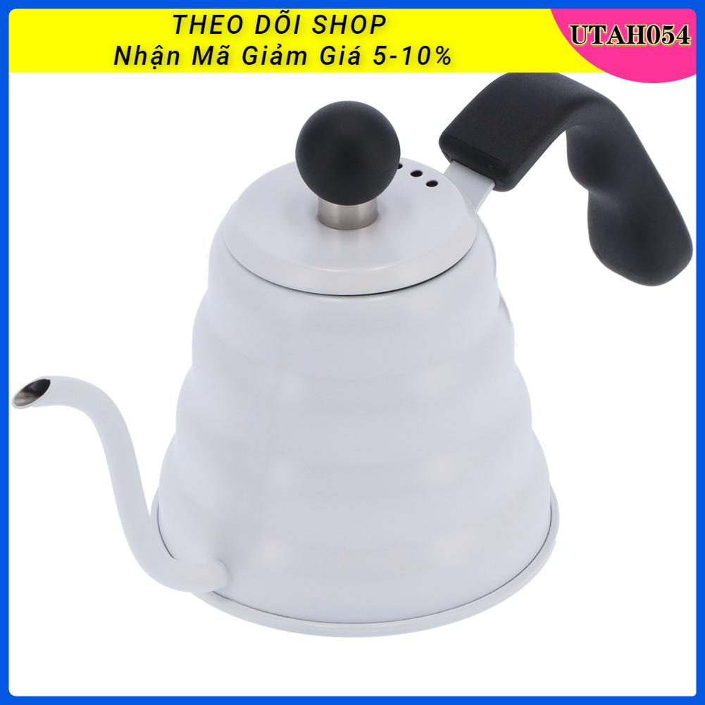 [Hàng Sẵn] Ấm Cổ Ngỗng Rót Nước Pha Cà Phê 600ml【Utah054】