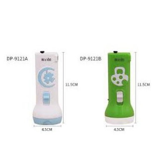 Đèn pin led sạc điện cầm tay mini dp-9121, đèn pin cầm tay mini