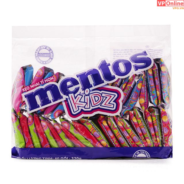 Combo 3 thỏi kẹo mềm Mentos Kidz