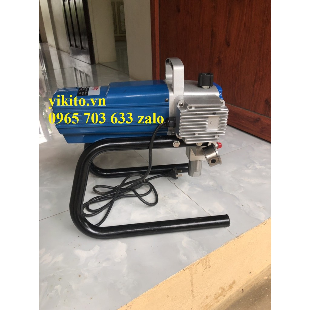 Máy phun sơn siêu nhỏ gọn nhưng chất lượng cao Yikito HD450 phun sơn nước cao cấp.