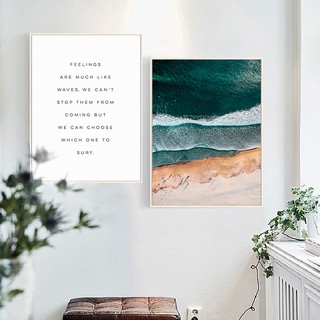 Bộ 2 tranh treo tường quote 10