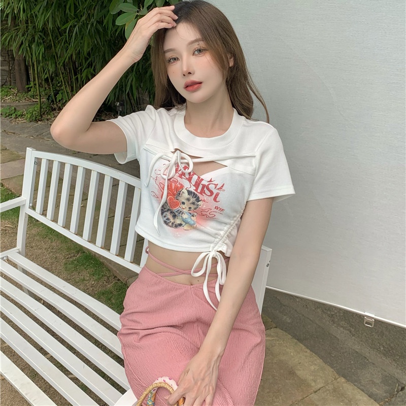 Áo Thun Tay Ngắn Thời Trang Mùa Hè Dễ Phối Đồ