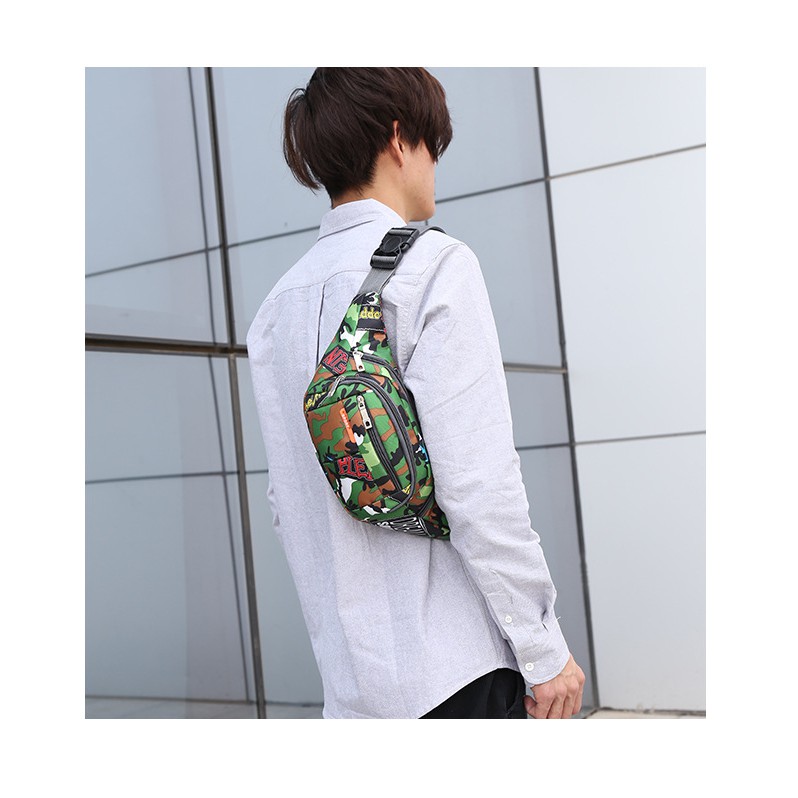 Túi Bao Tử SPORT Rằn Ri Đeo Chéo, Đeo Bụng Thể Thao Cao Cấp | BigBuy360 - bigbuy360.vn