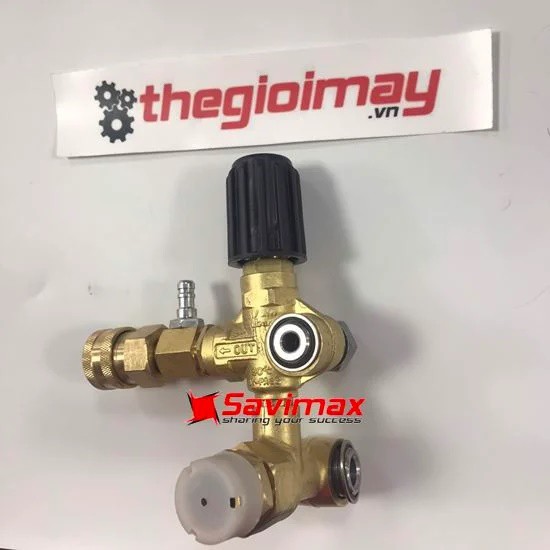 Van chỉnh áp máy rửa xe cao áp bằng đồng cao cấp