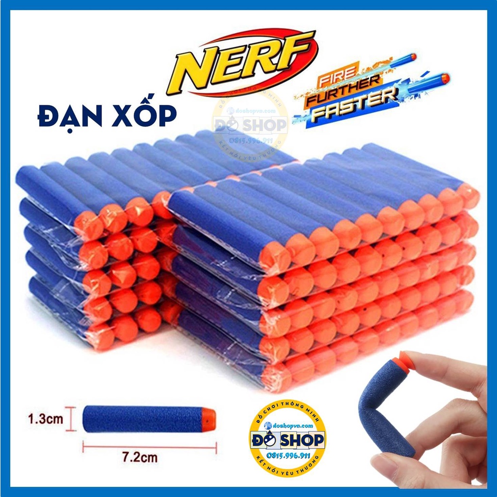 SET 10 Que Xốp EVA Mềm Dành Cho Đồ Chơi Nerf Hàng Chuẩn - Đô Shop