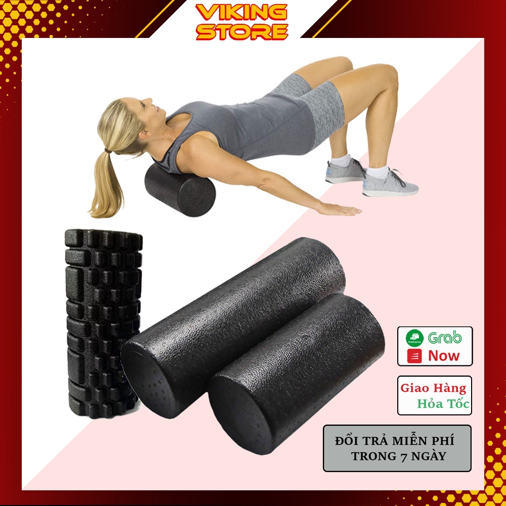 Foam lăn tập yoga , con lăn massage xốp EPP