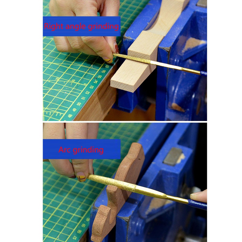 Set 10 Cây Dũa Móng Tay Mini Mạ Titan