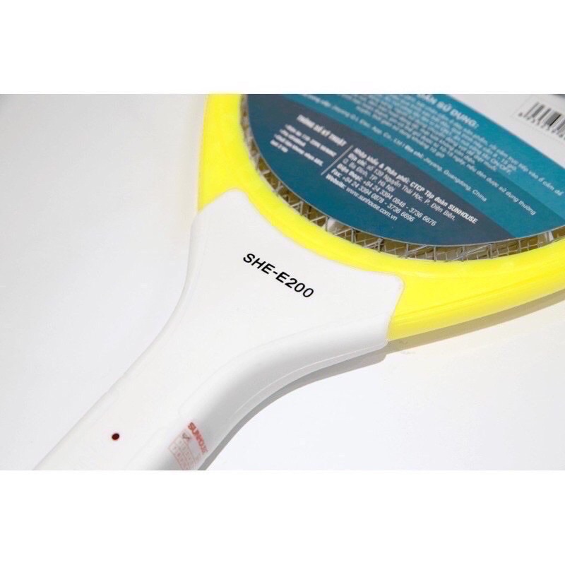 Vợt Muỗi SUNHOUSE SHE-E200,hàng chính hãng