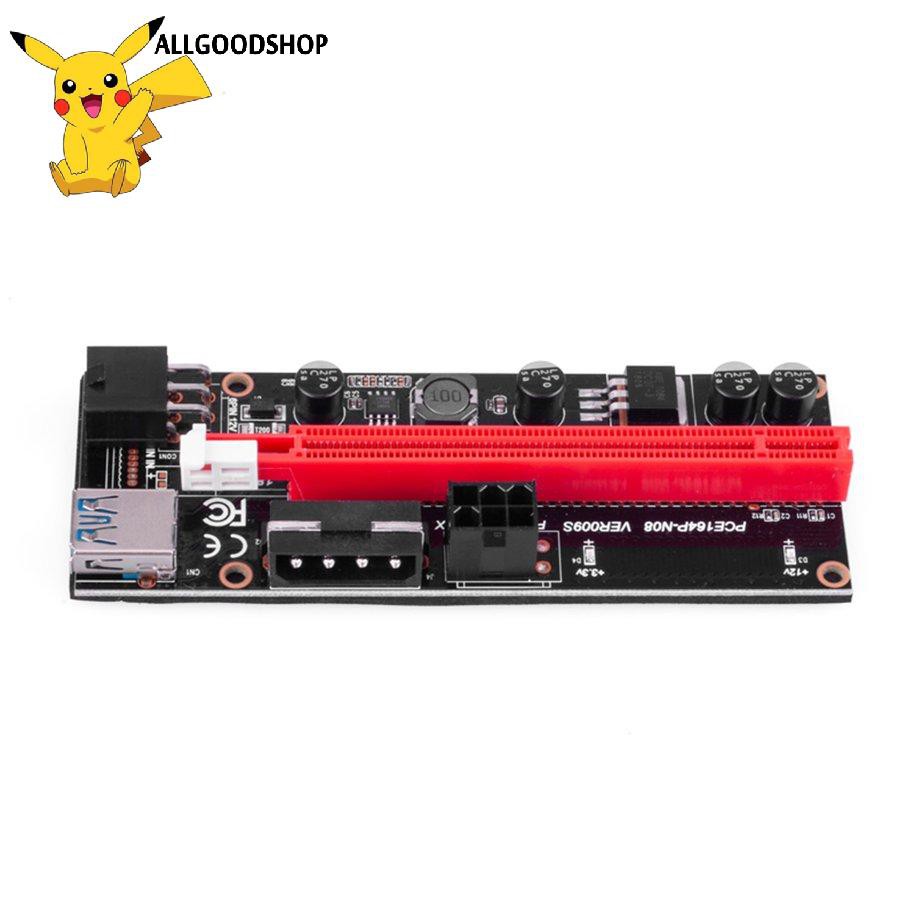 Cáp Mở Rộng Usb 3.0 Pcie Ver 009s 16x 6 Pin | BigBuy360 - bigbuy360.vn