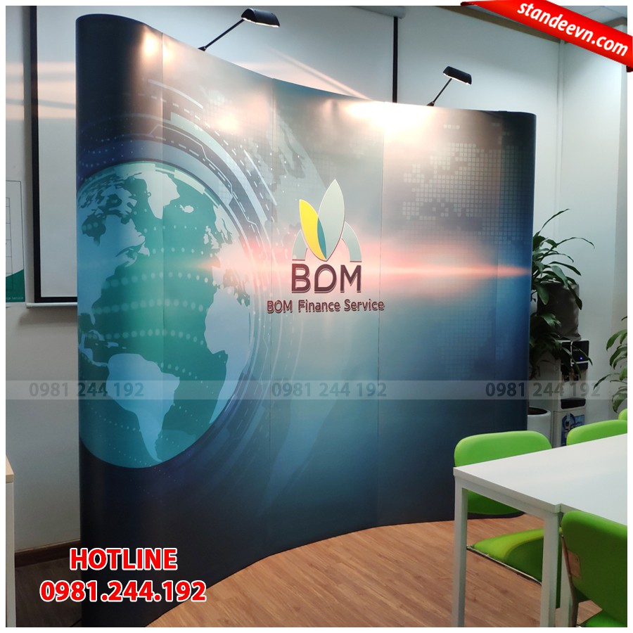 Backdrop di động, backdrop mạng nhện, backdrop sự kiện