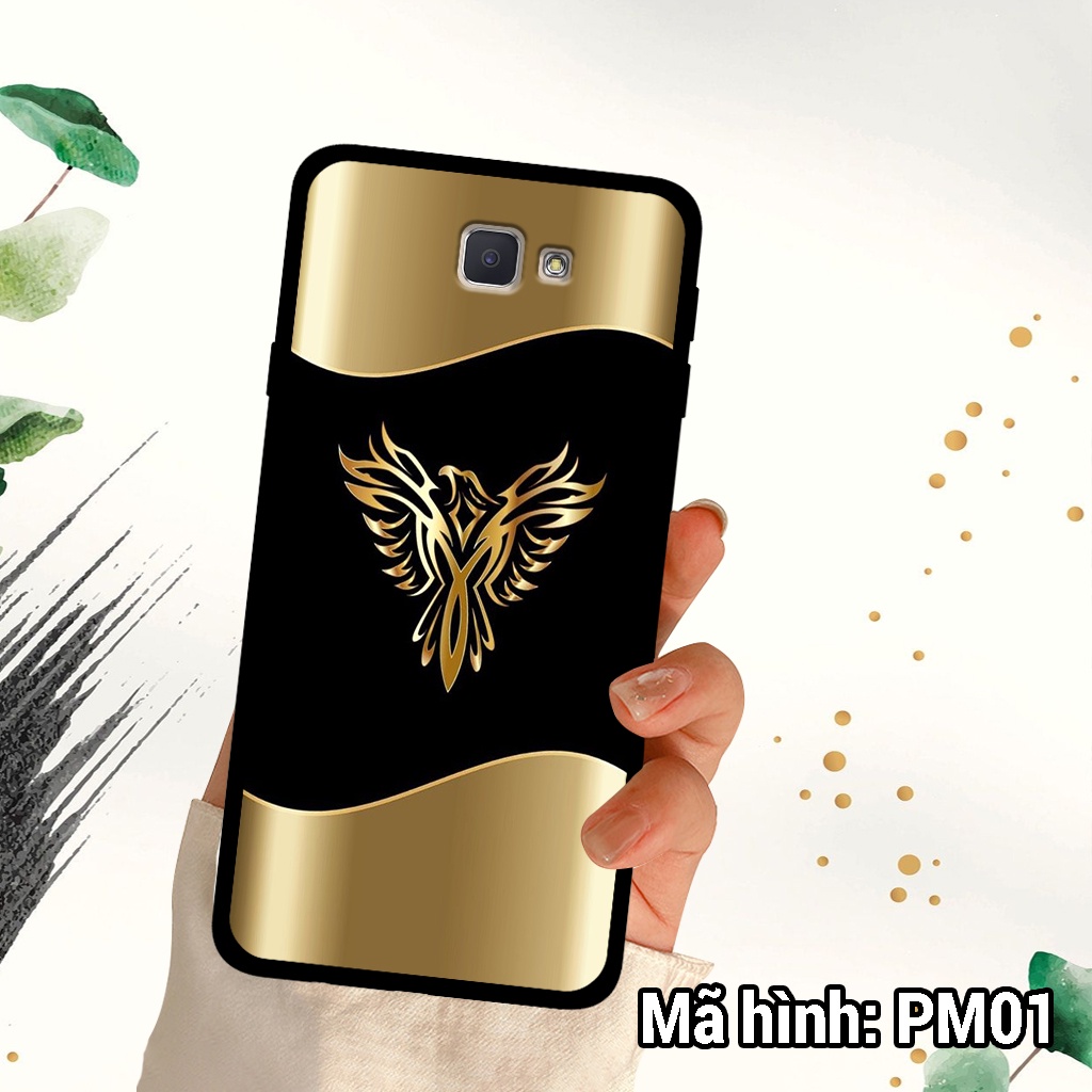 Ốp điện thoại Samsung J5 PRIME/J7 PRIME/J4 PLUS chất liệu KÍNH tráng gương in hình rồng,ốp lưng bền đẹp