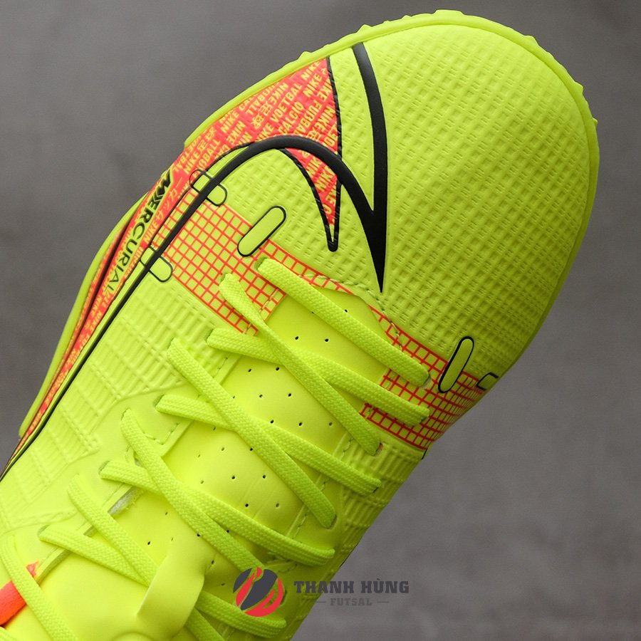 GIÀY ĐÁ BÓNG CHÍNH HÃNG NIKE MERCURIAL VAPOR 14 ACADEMY TF - CV0978-760 - VÀNG NEON