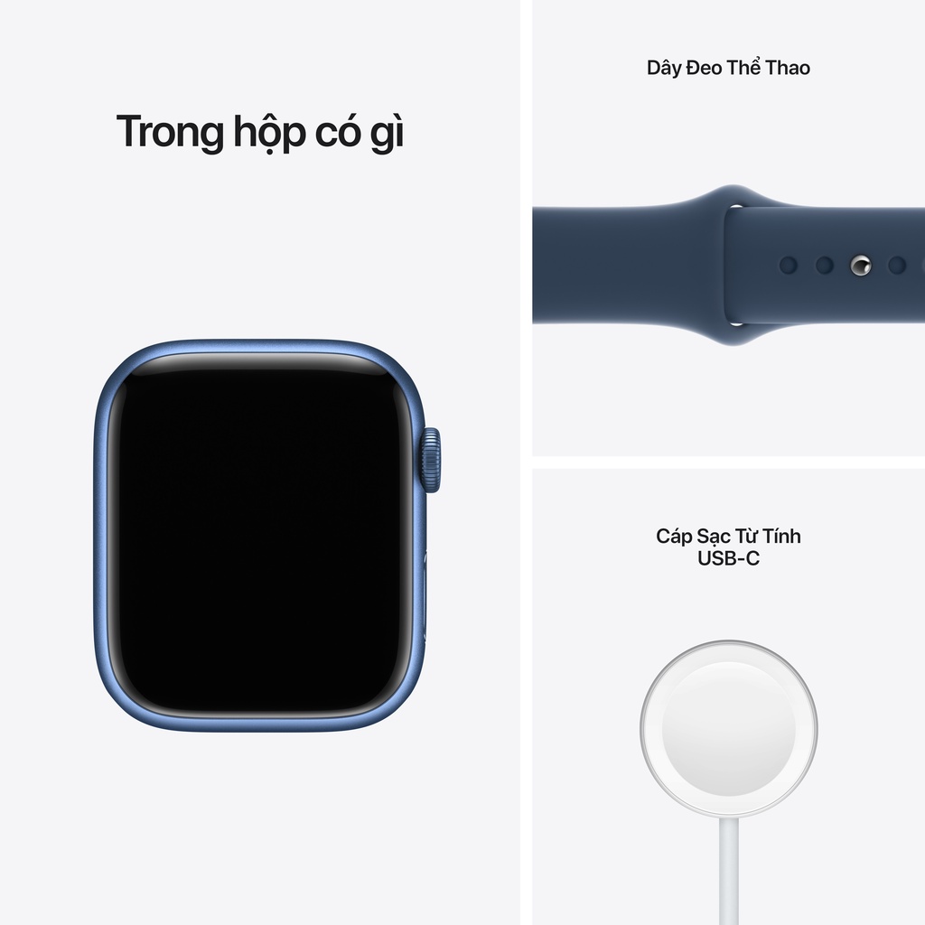 [Trả góp 0%] Đồng hồ thông minh Apple Watch Series 7 AL GPS 41mm- Hàng Chính Hãng [Futureworld- APR]