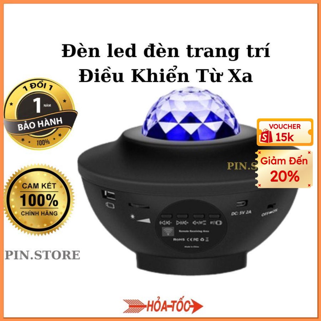 Đèn led đèn trang trí Điều Khiển Từ Xa Sáng Tạo Ánh Sáng Chiếu Bầu Trời Đầy Sao Laser Nước Ánh Sáng Xung Quanh Phòng Ngủ