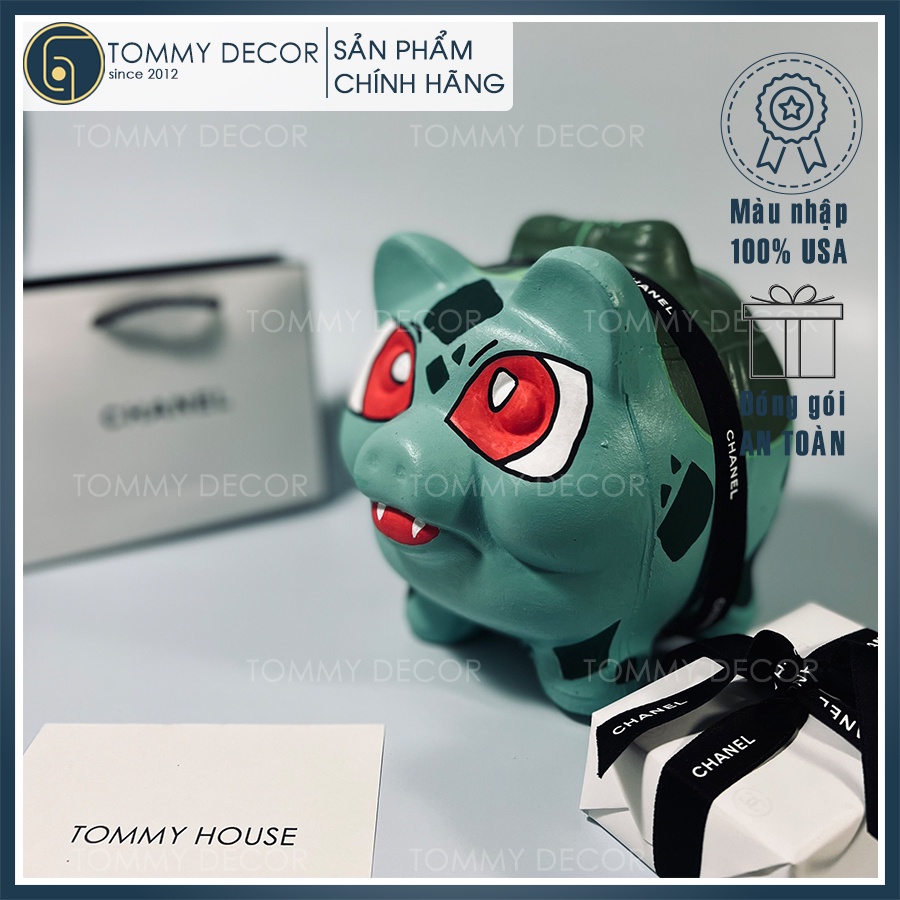 Quà tặng heo đất tiết kiệm Pokemon Ếch kỳ diệu - Bản giới hạn TOMMY HOUSE