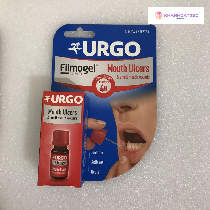 Gel bôi nhiệt miệng URGO Mouth Ulcers