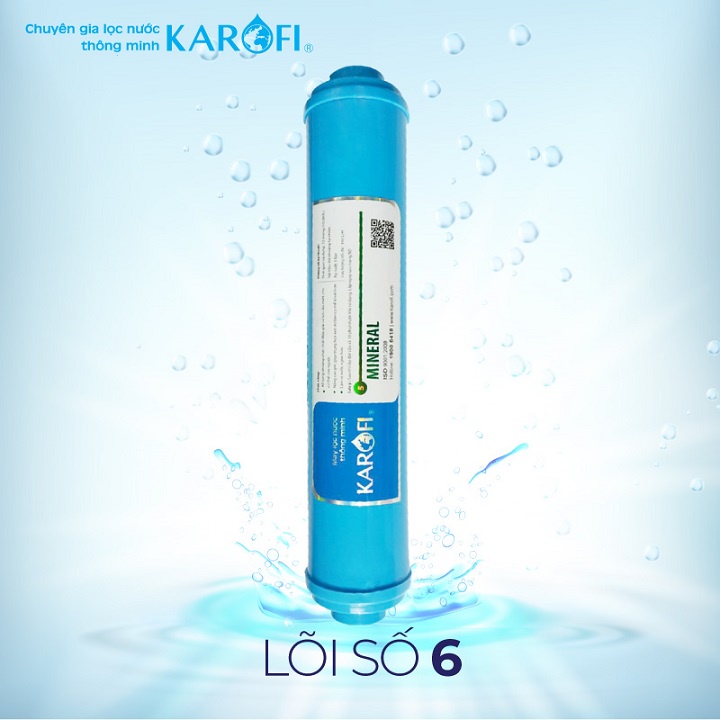 Lõi lọc nước số 6 RO Karofi - Khoáng Đá Mineral