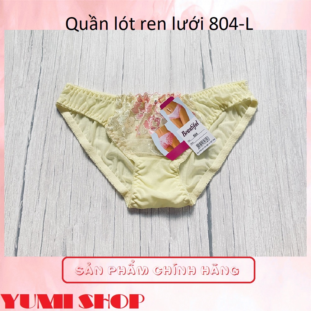 /CÓ SẴN/ Combo 12 Quần lót nữ Beautiful 804 size L quần lót ren lưới MÀU NGẪU NHIÊN.