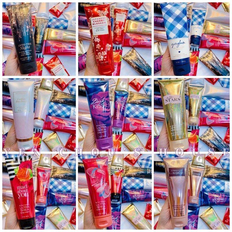 Dưỡng Thể 24 Hour Moisture Ultra Shea Body Cream Bath &amp; Body Works