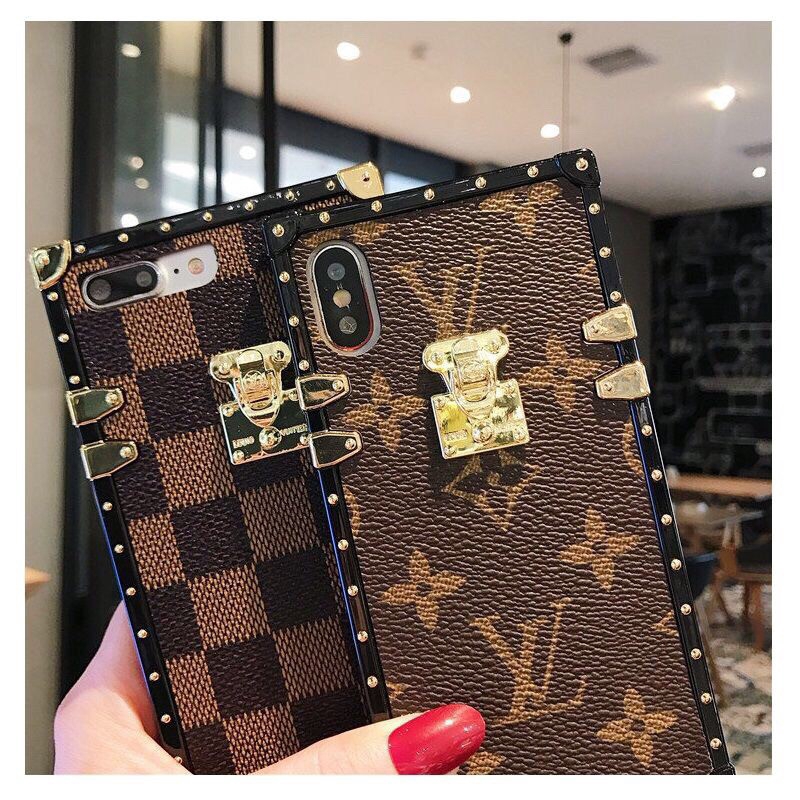 Ốp Điện Thoại Hình Vuông Họa Tiết Kẻ Sọc Kiểu Cổ Điển Sang Trọng Cho iphone 15 14 13 12 11 pro max xs max xr 7 8 plus 6s 6plus