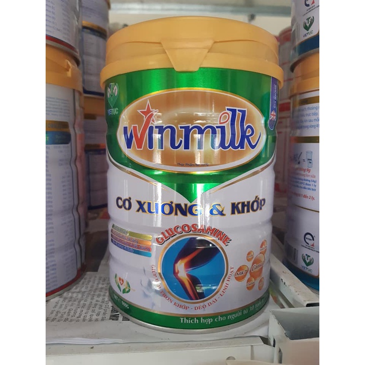 SỮA CƠ XƯƠNG KHỚP WINMILK 900G - tăng cường sức khỏe cơ-xương-khớp, Ngăn ngừa thoái hóa, chống loãng xương