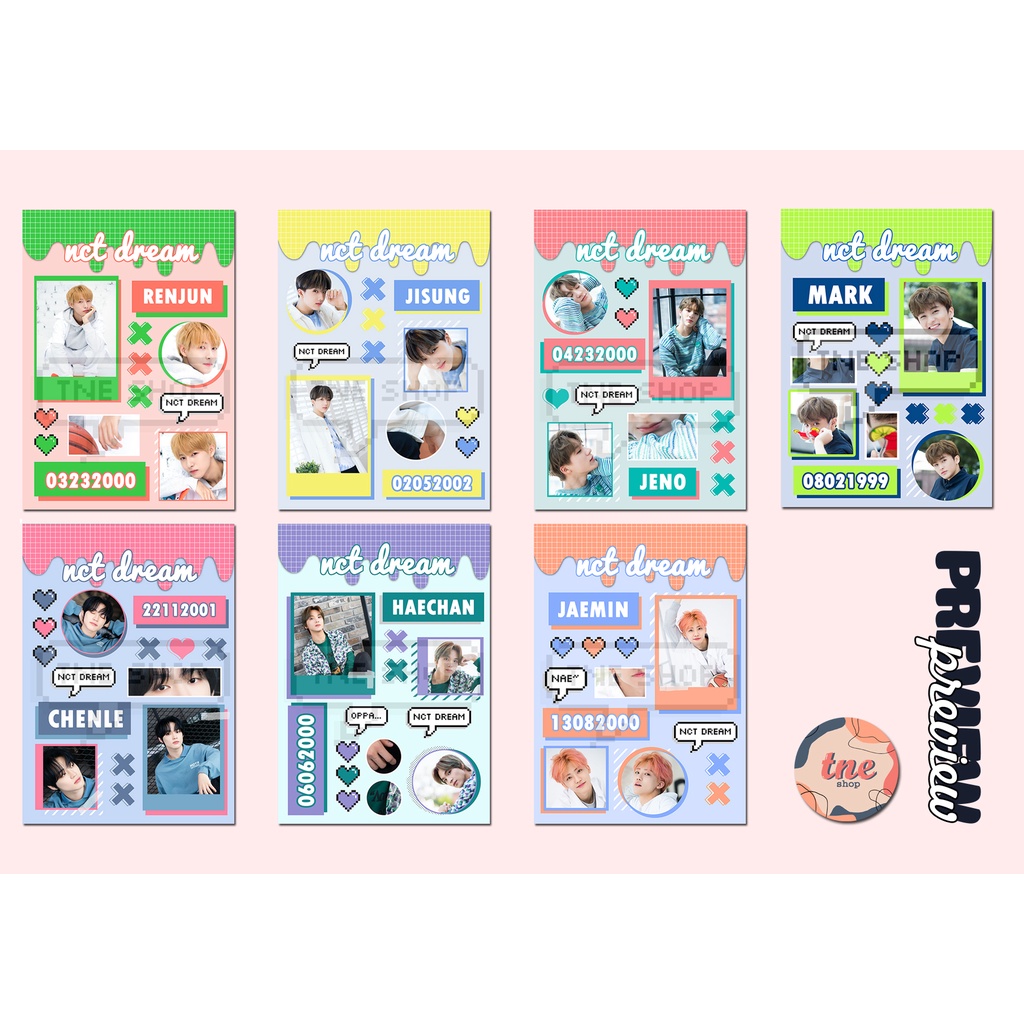 Sticker NCT Dream