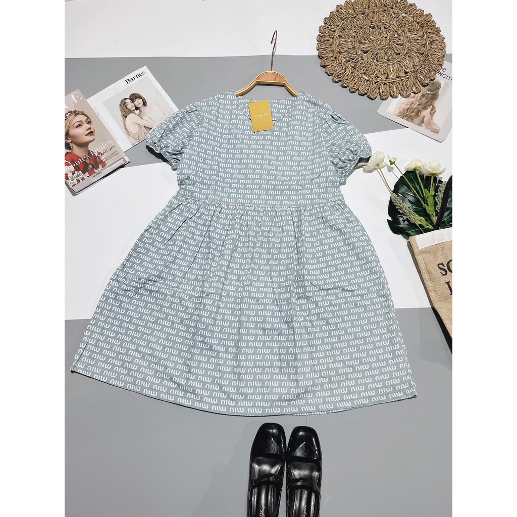 Váy Bò Jean BabyDoll - Đầm Babydoll Denim Tay Bồng Tiểu Thư Cao Cấp (Ảnh + Video Shop Quay Chuẩn Mẫu ) HOT 2022