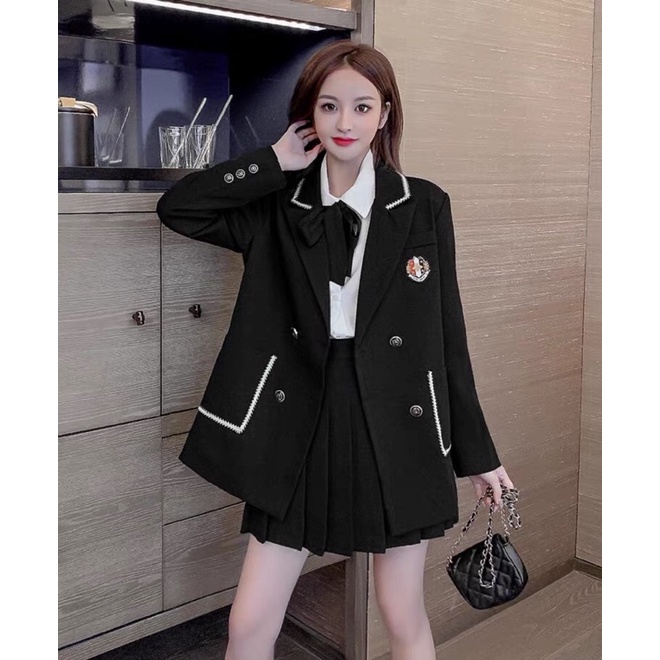 Order Sét Vest 4 Món Như Hình Chuẩn Đẹp Sẵn S