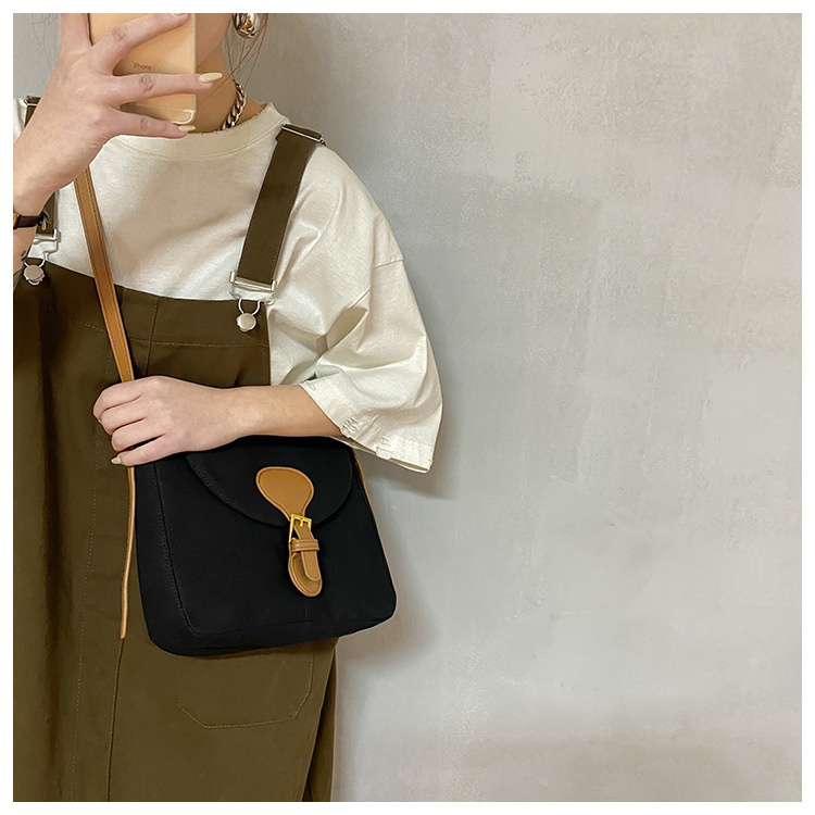 Túi tote vải chất liệu độc lạ đeo chéo ulzzang basic trơn nam nữ unisex đi học thời trang giá rẻ