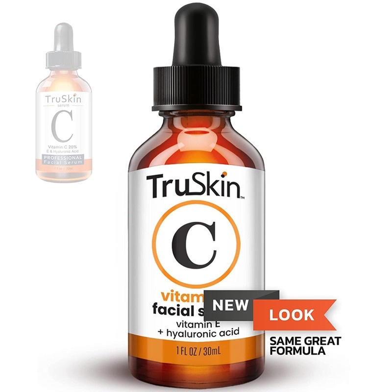 Serum Truskin Vitamin C 20%, 30ml, chính hãng, bill USA.