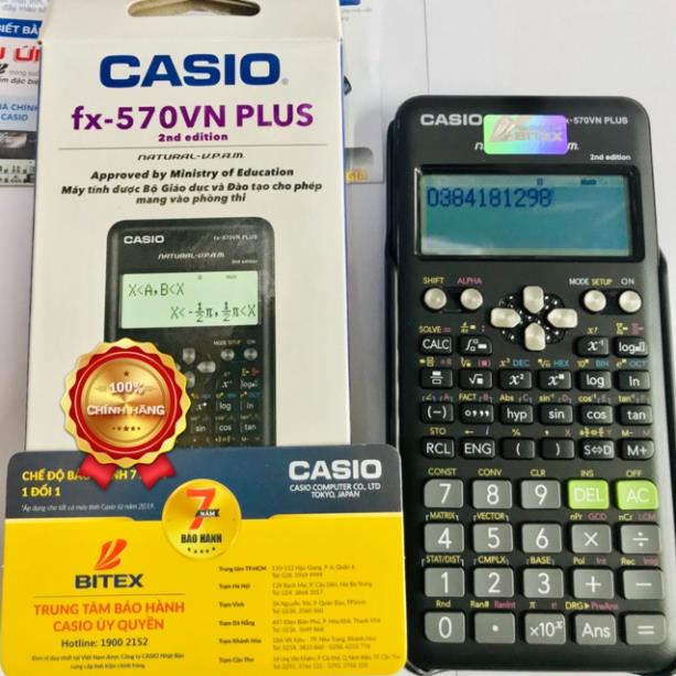 Máy tính Casio fx570vn plus 2nd edition (NEW)