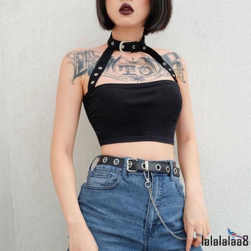 Áo lửng vai dây quyến rũ cho nữ