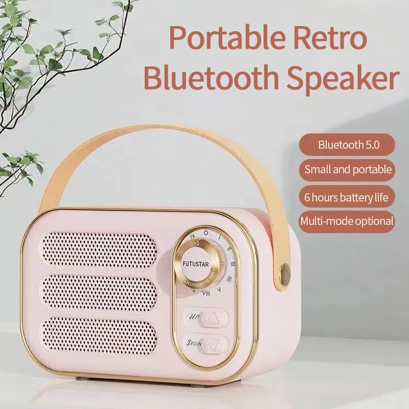 Loa Bluetooth Không Dây Nhỏ Gọn Có Tay Cầm