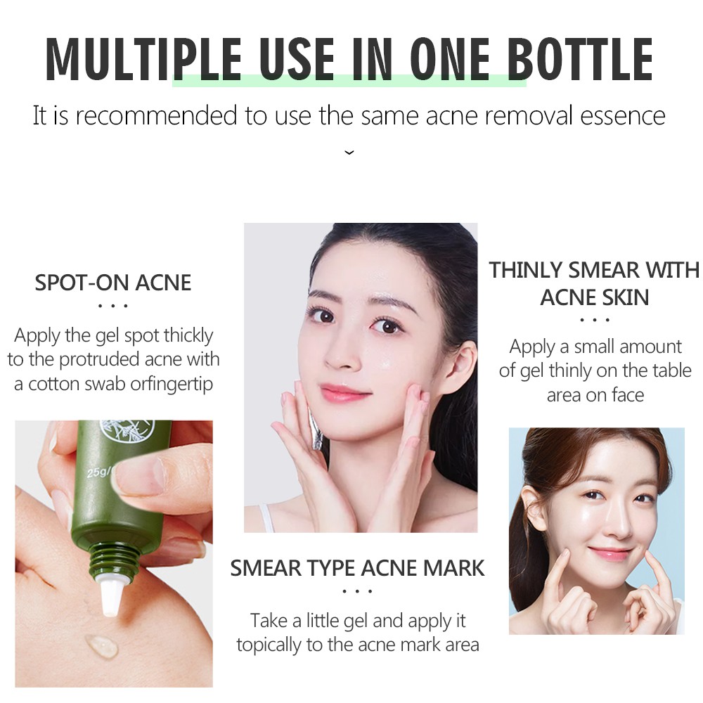 Gel Hỗ Trợ Giảm Mụn VIBRANT GLAMOUR Phục Hồi Làm Trắng Loại Bỏ Sẹo Mụn Đầu Đen Chăm Sóc Da 25g | BigBuy360 - bigbuy360.vn