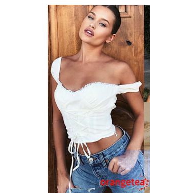 Áo Croptop Trễ Vai Thời Trang Mùa Hè Cho Nữ