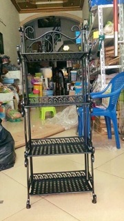 Kệ sắt mỹ thuật( có ảnh thật ở bên)